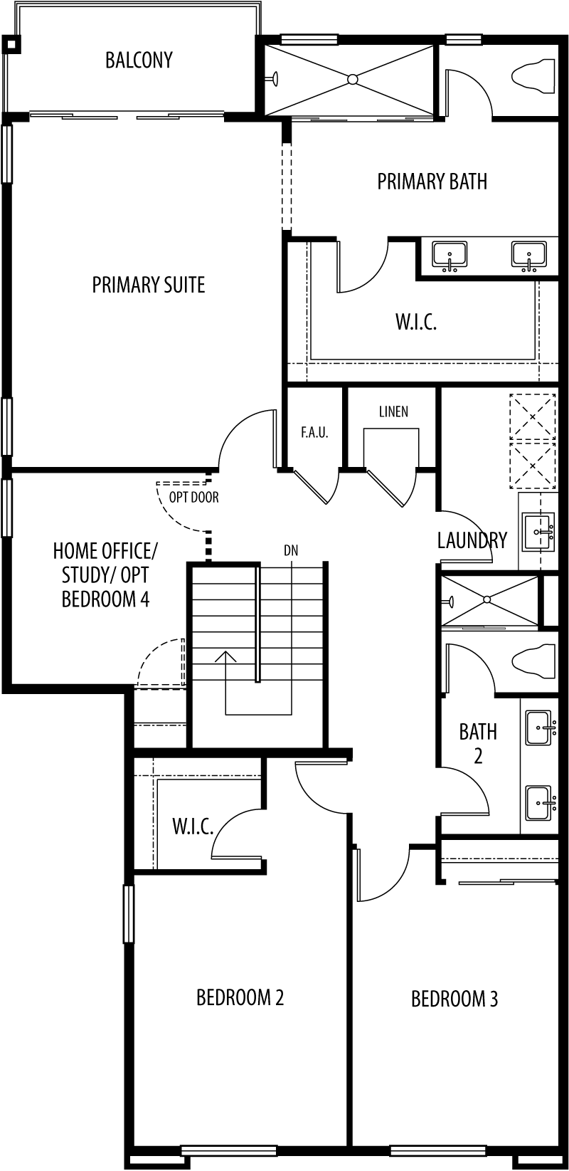 plan 3 second floor footprint.