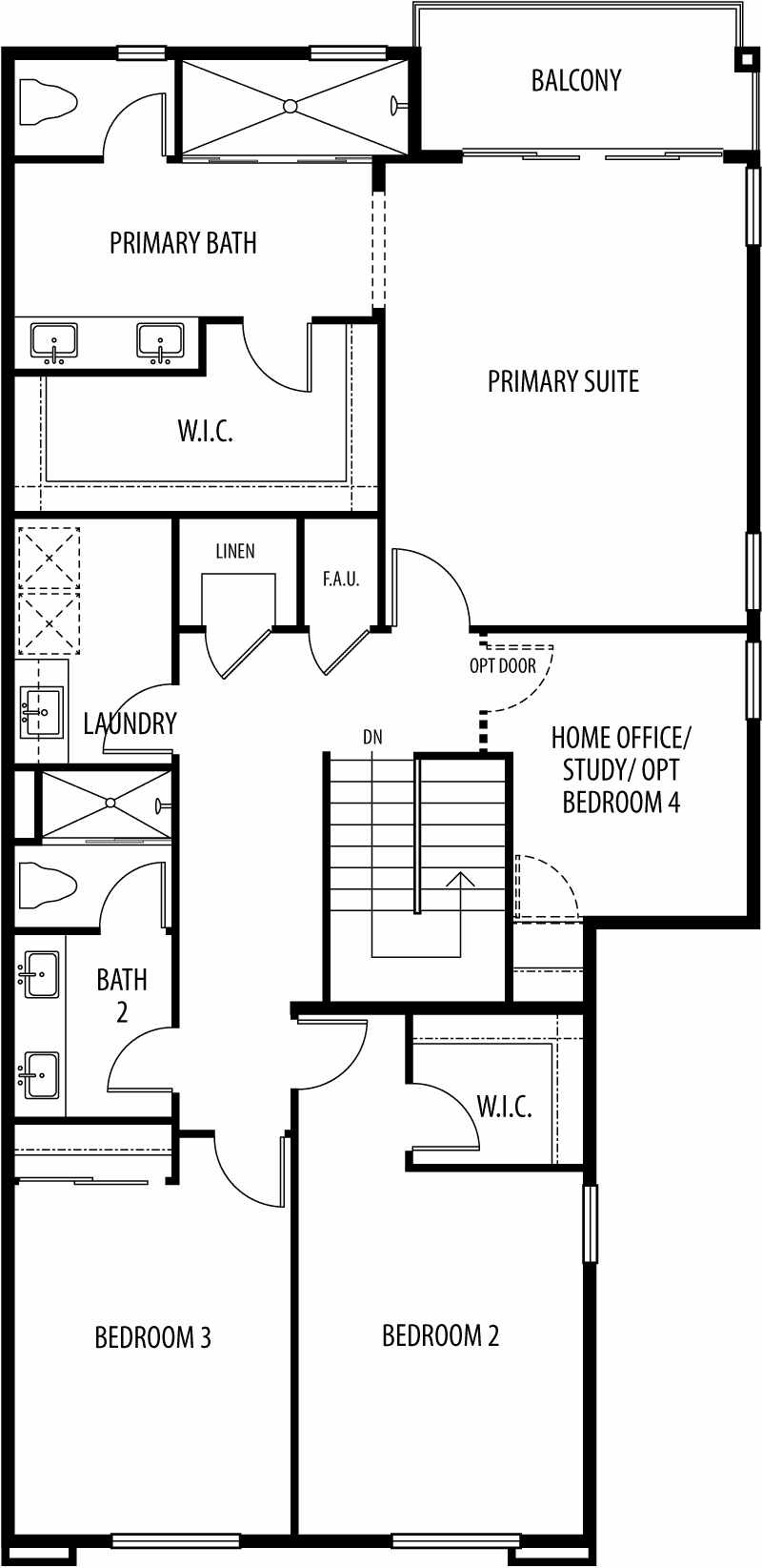 plan 3 reverse second floor footprint.